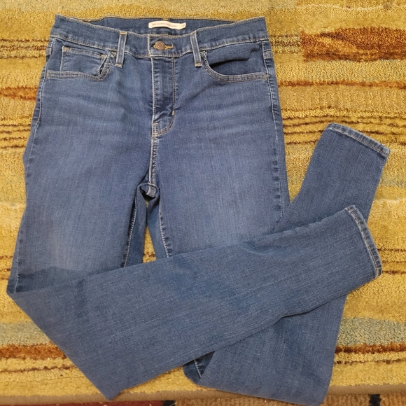 Levis High Rise Super Skinny Jens - Picture 4 of 5